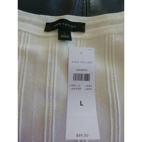 Ann Taylor Light Weight Sweater Size Large NEW - Picture 4 of 4
